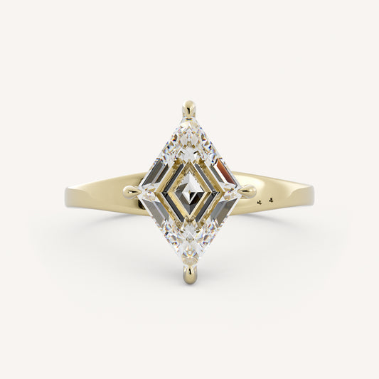 Alcott - 14K Yellow Gold - Lozenge