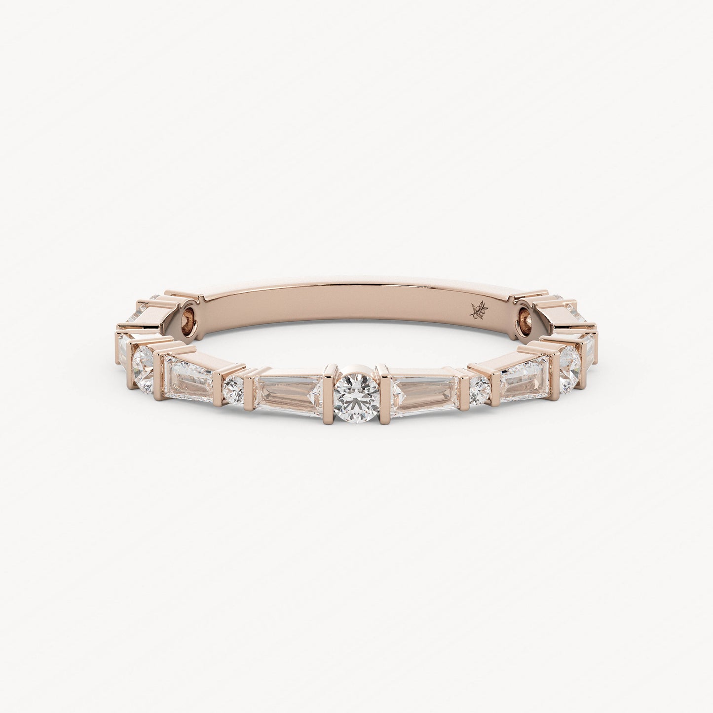 Ashlyn - 14K Rose Gold - Natural Diamond