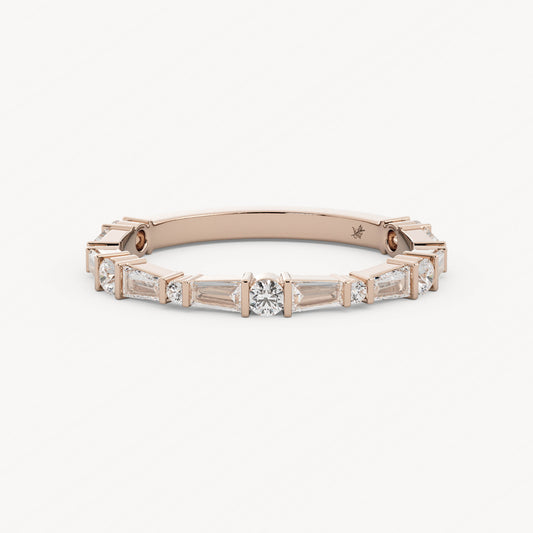 Ashlyn - 14K Rose Gold - Natural Diamond