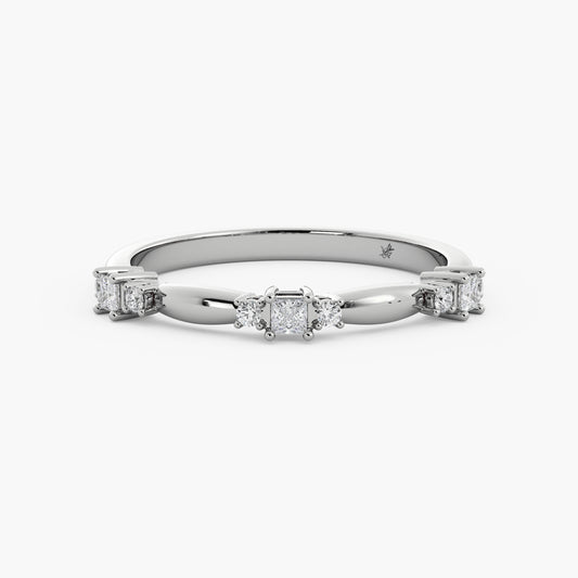 Wesley - 14K White Gold - Lab Diamond