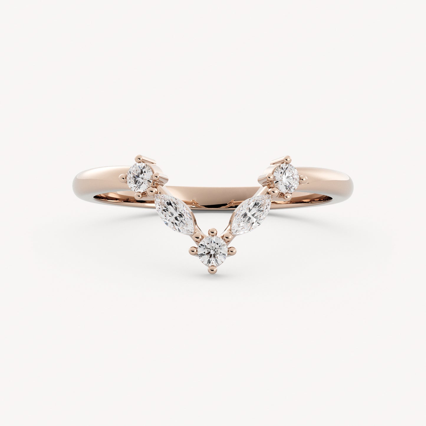 Willie - 14K Rose Gold - Lab Diamond