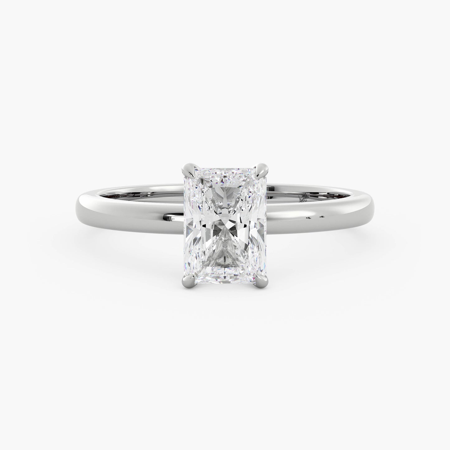 Abigail - 14K White Gold - Radiant