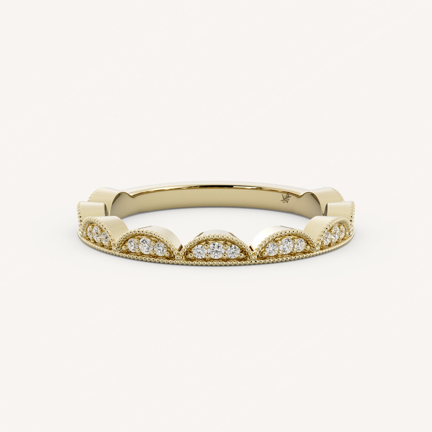 Alice - 14K Yellow Gold - Natural Diamond