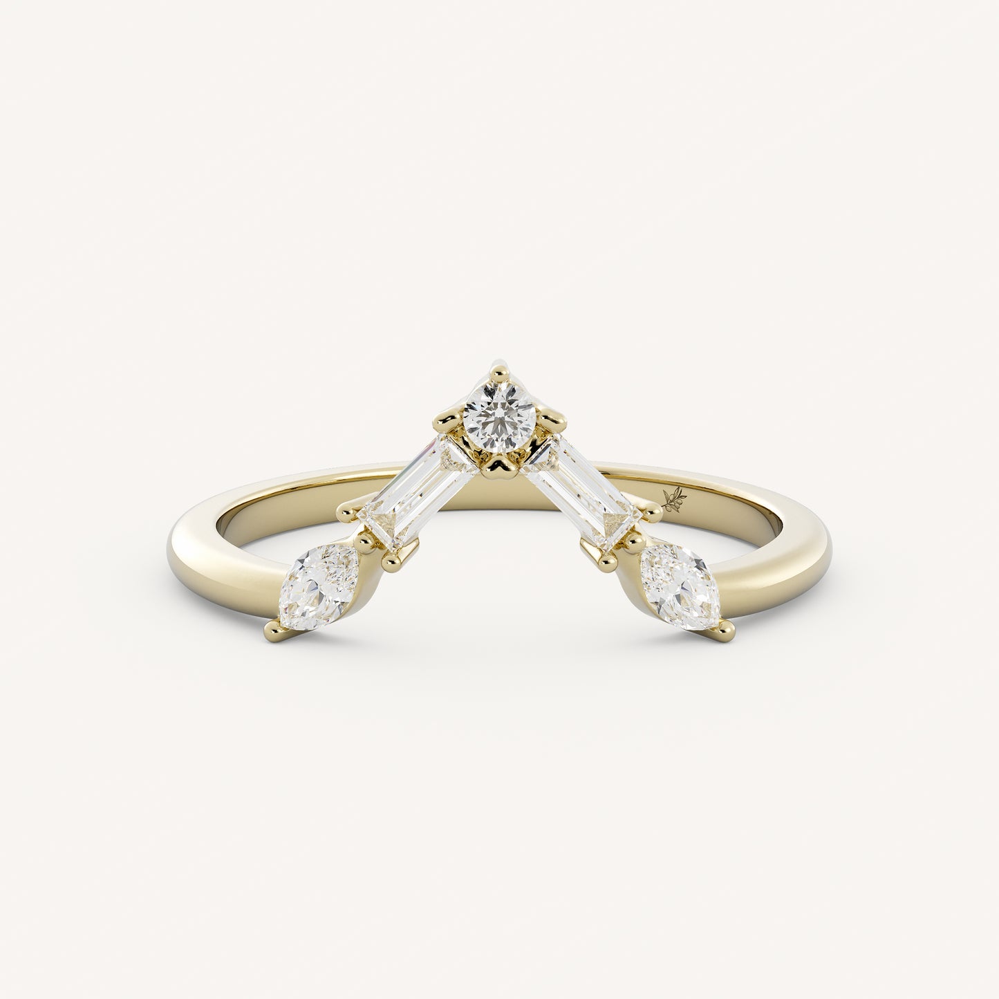 Wyatt - 14K Yellow Gold - Natural Diamond