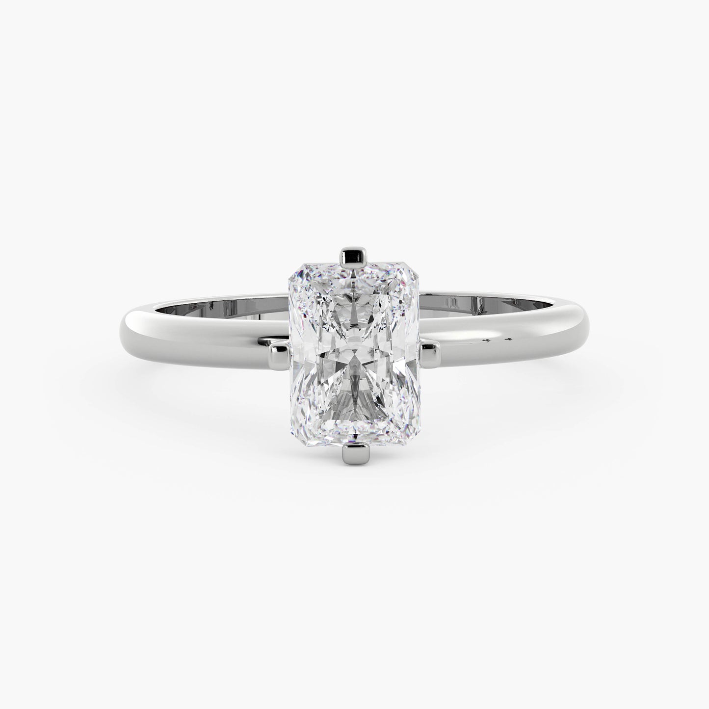 Archie - 14K White Gold - Radiant