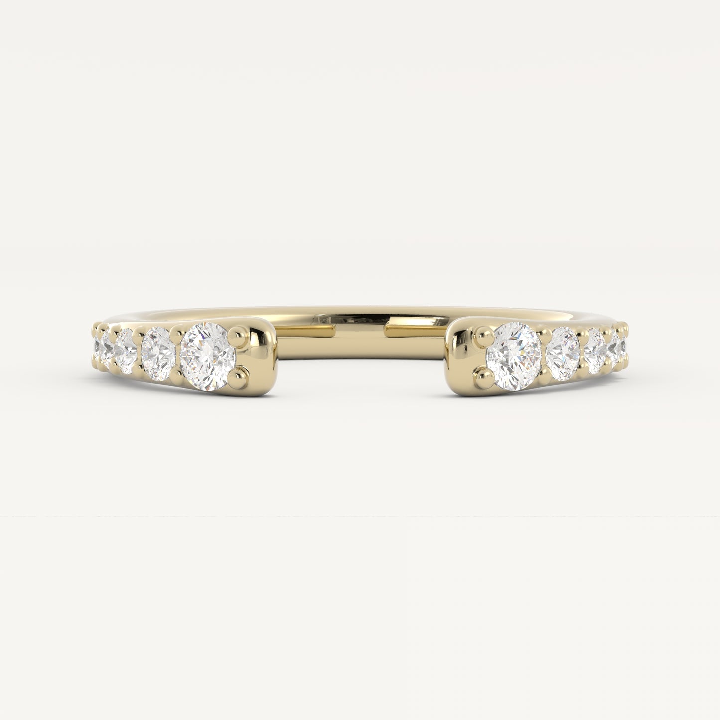 Wane - Ready To Ship - 14K Yellow Gold - Natural Diamond