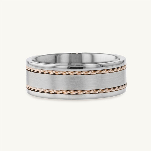 Axel - Cobalt - 14K Rose Gold