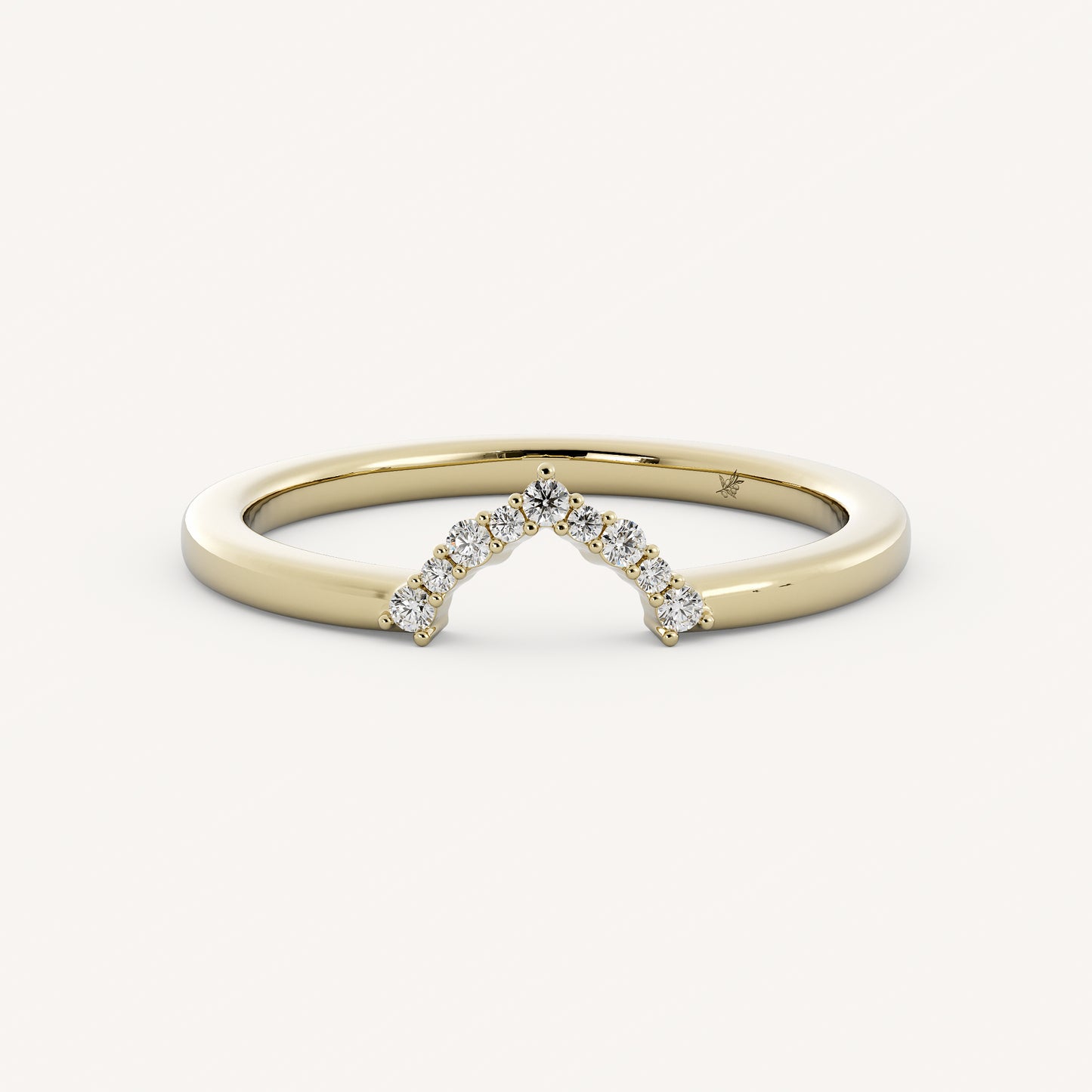Winnie Band - 14K Yellow Gold - Lab Diamond