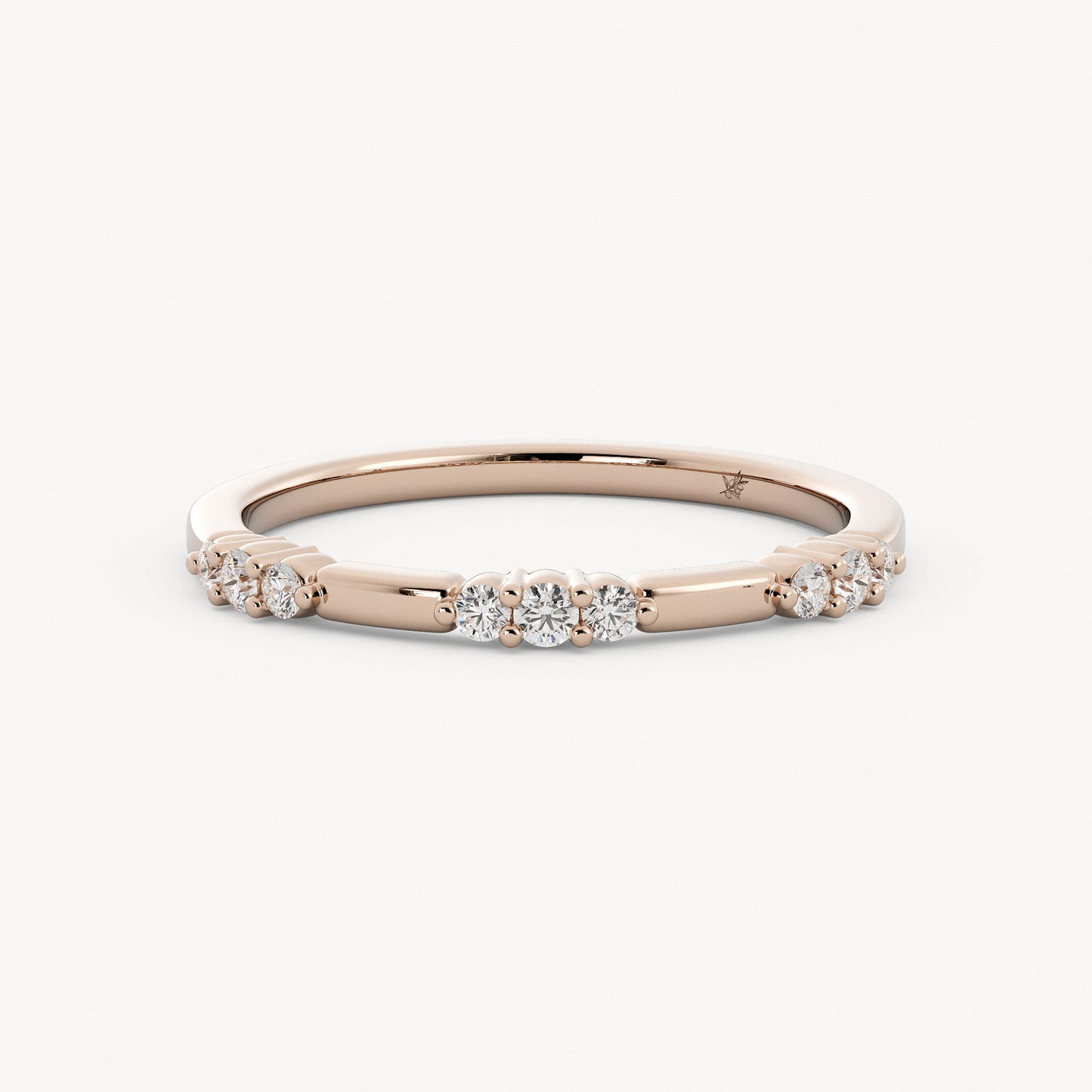 Wiley - 14K Rose Gold - Lab Diamond