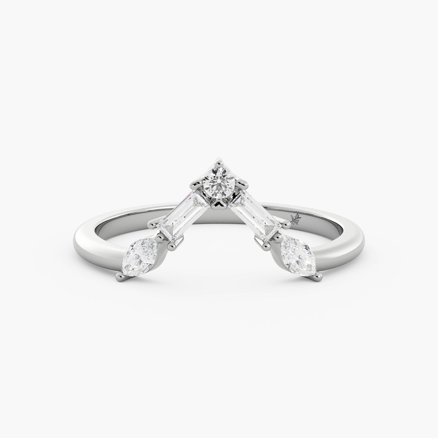 Wyatt - 14K White Gold - Natural Diamond