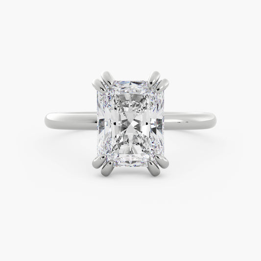 Abel - 14K White Gold - Radiant