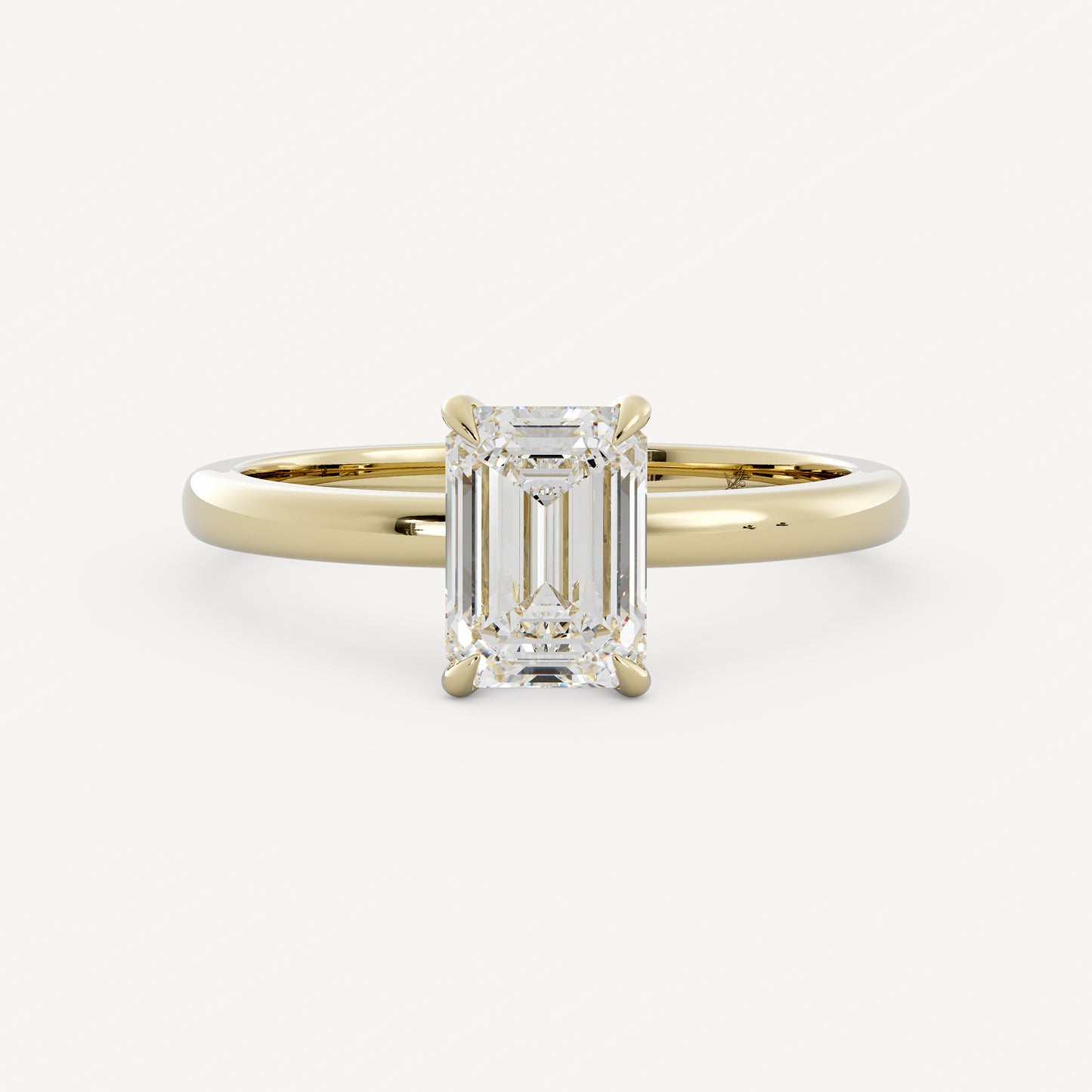 Abigail - 14K Yellow Gold - Emerald