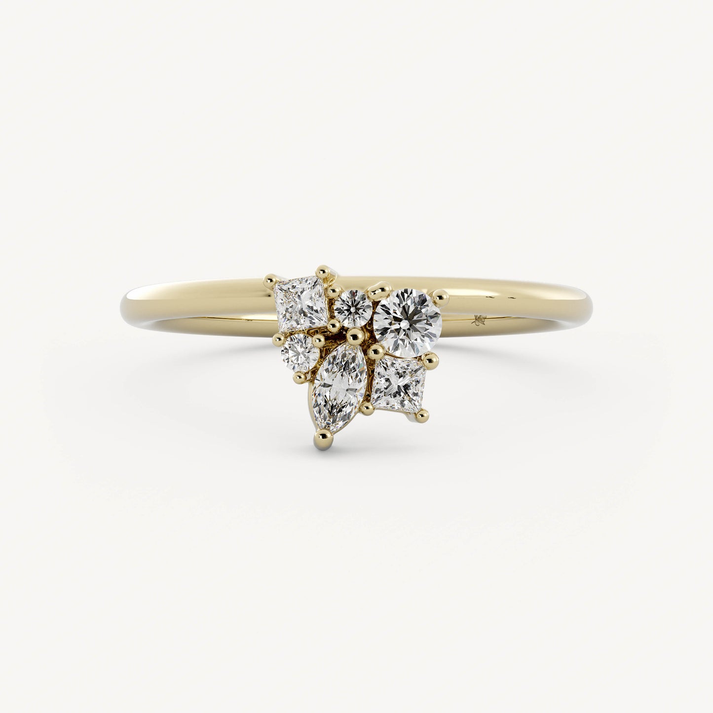 Zuri - 14K Yellow Gold - Lab Diamond