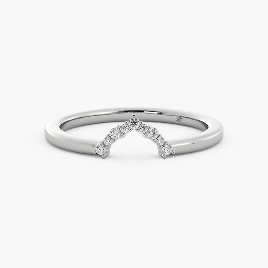 Winnie Band - 14K White Gold - Lab Diamond