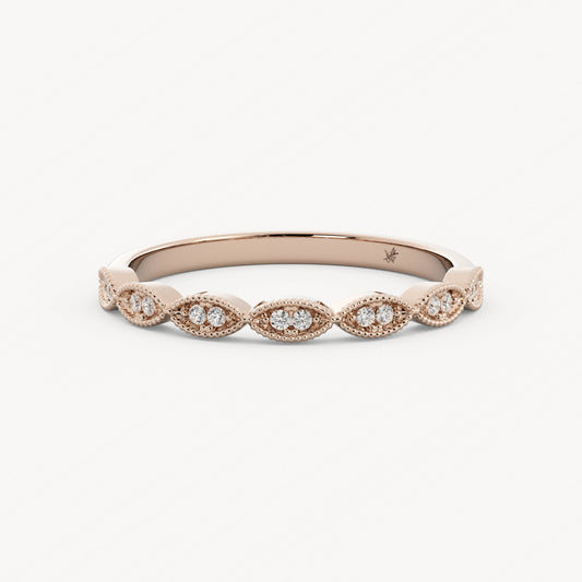 Annabel - 14K Rose Gold - Natural Diamond