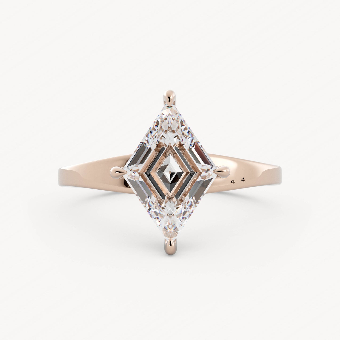 Alcott - 14K Rose Gold - Lozenge