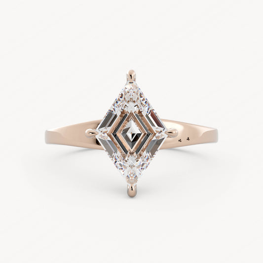 Alcott - 14K Rose Gold - Lozenge