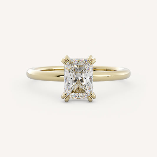 Abel - 14K Yellow Gold - Radiant