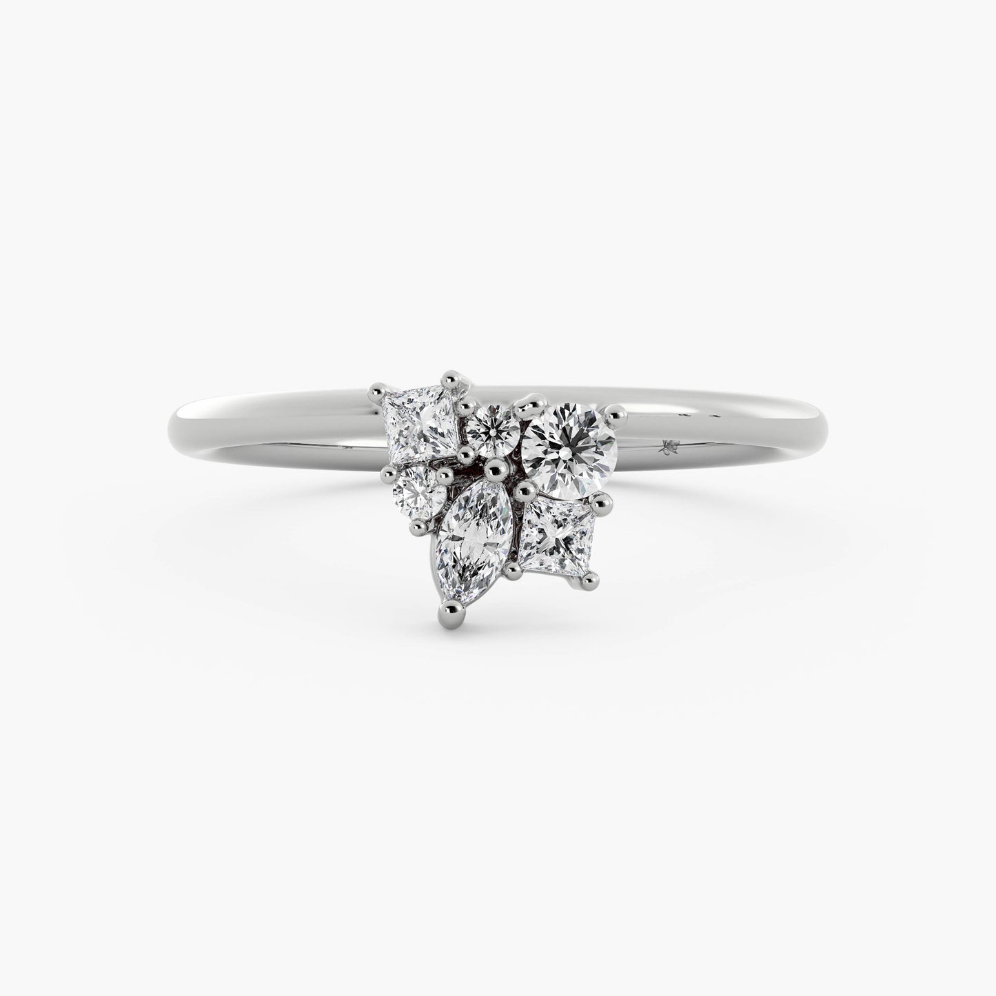 Zuri - 14K White Gold - Natural Diamond