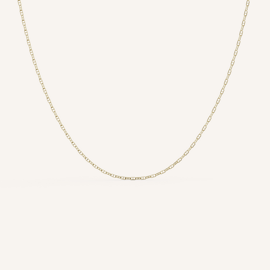 Anchor Chain - 14K Yellow Gold - 1.3mm - 20 Inch