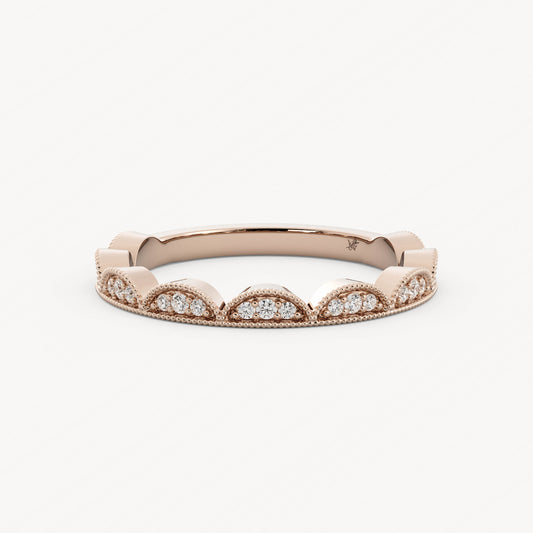 Alice - 14K Rose Gold - Lab Diamond