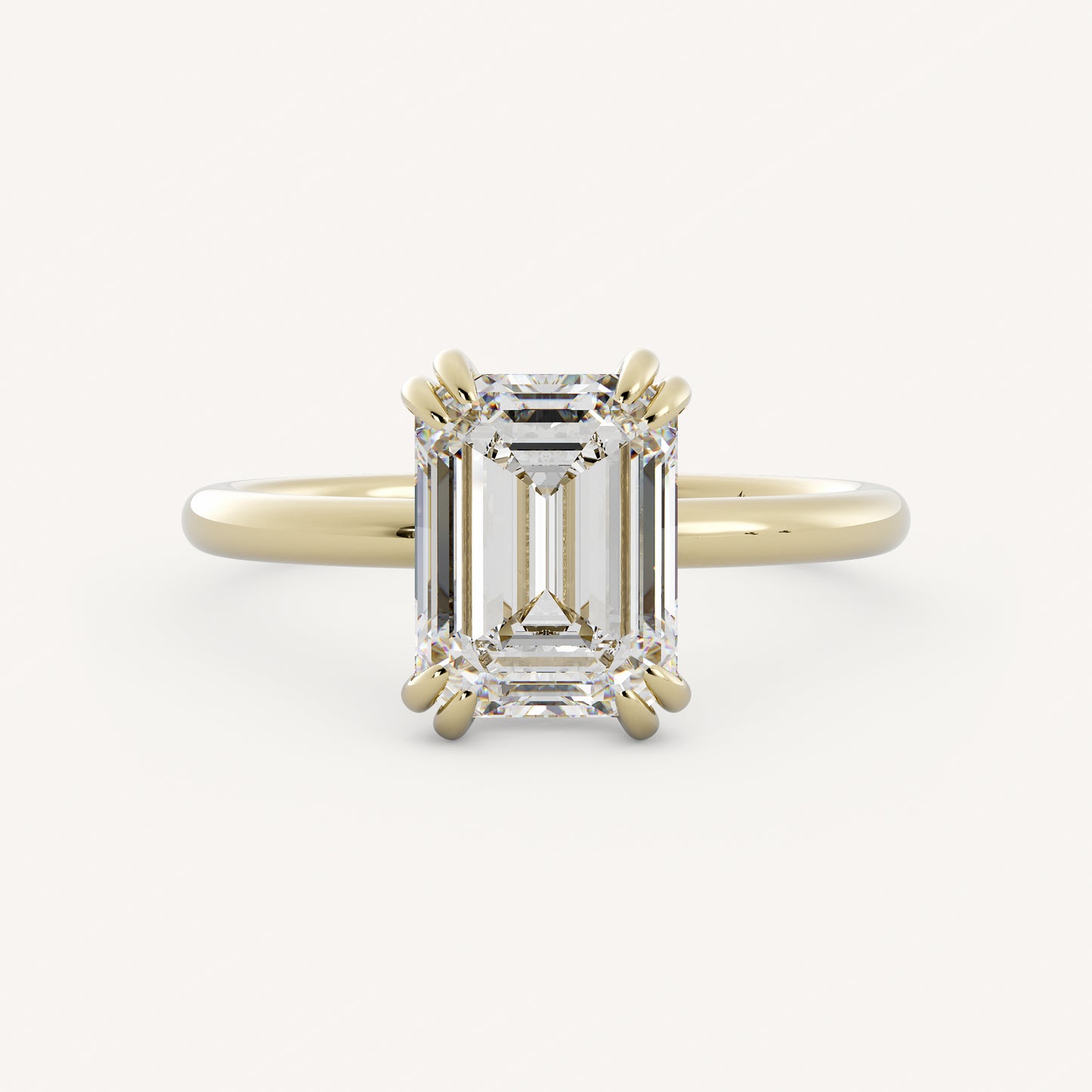 Abel - 14K Yellow Gold - Emerald