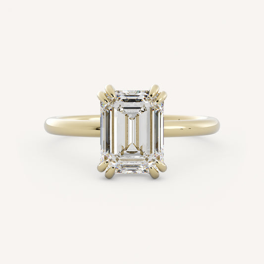 Abel - 14K Yellow Gold - Emerald