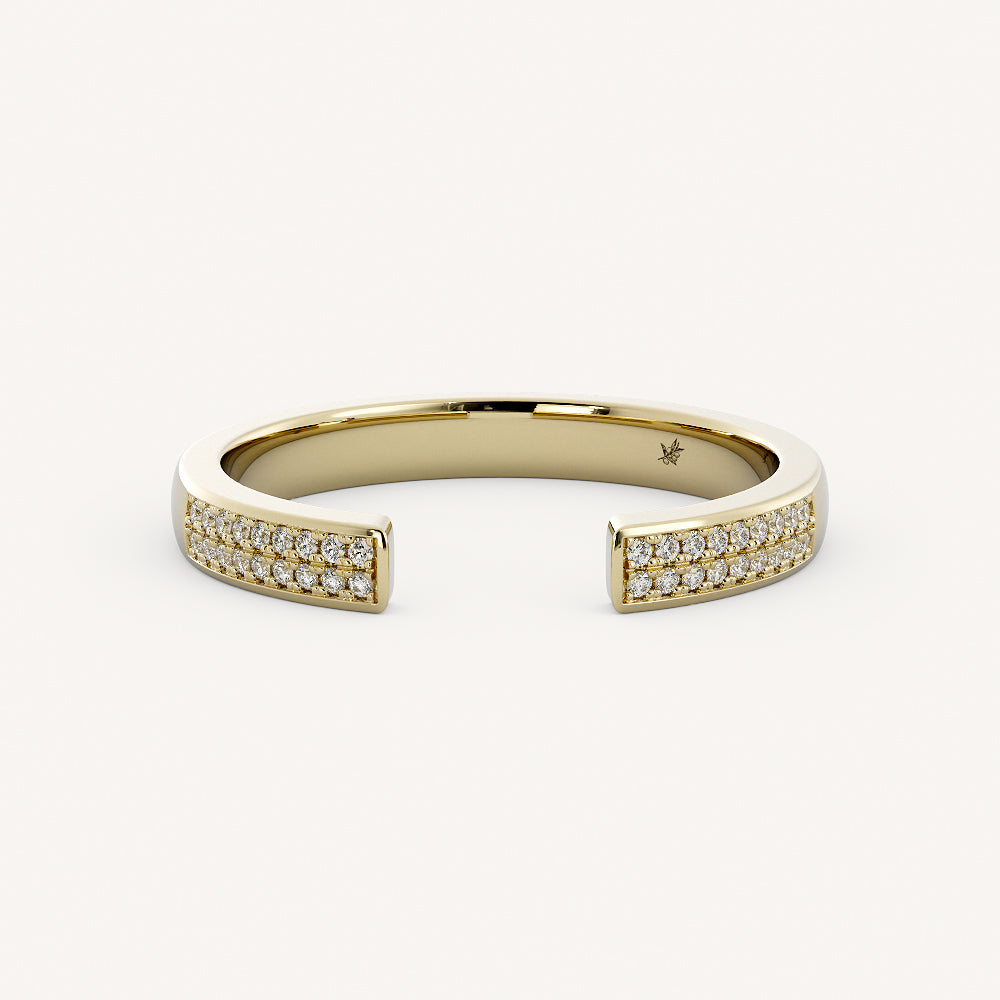 Vella - 14K Yellow Gold - Natural Diamond