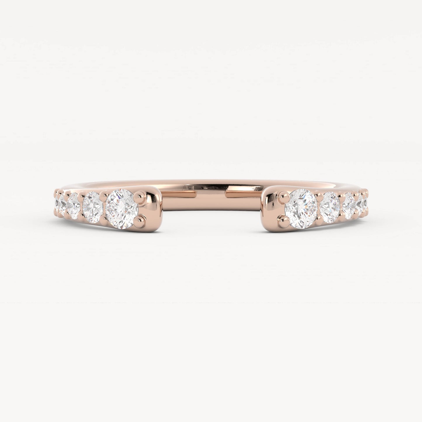 Wane - 14K Rose Gold - Natural Diamond