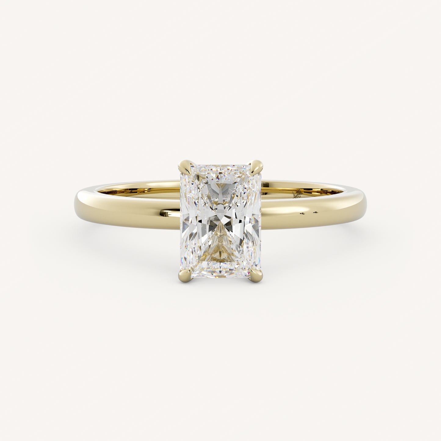 Abigail - 14K Yellow Gold - Radiant