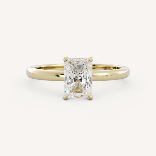 Abigail - 14K Yellow Gold - Radiant