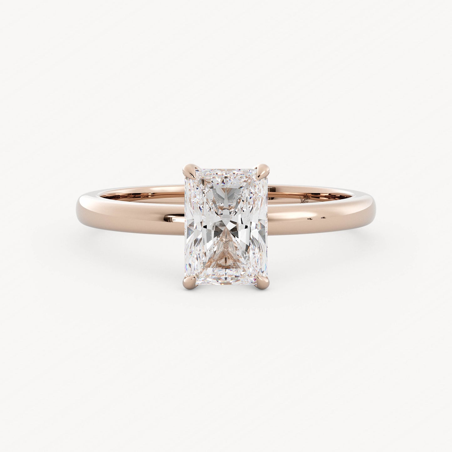 Abigail - 14K Rose Gold - Radiant