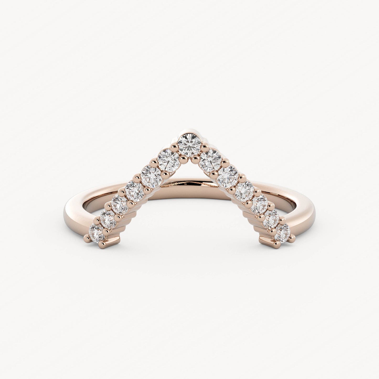 Betty - 14K Rose Gold - Natural Diamond