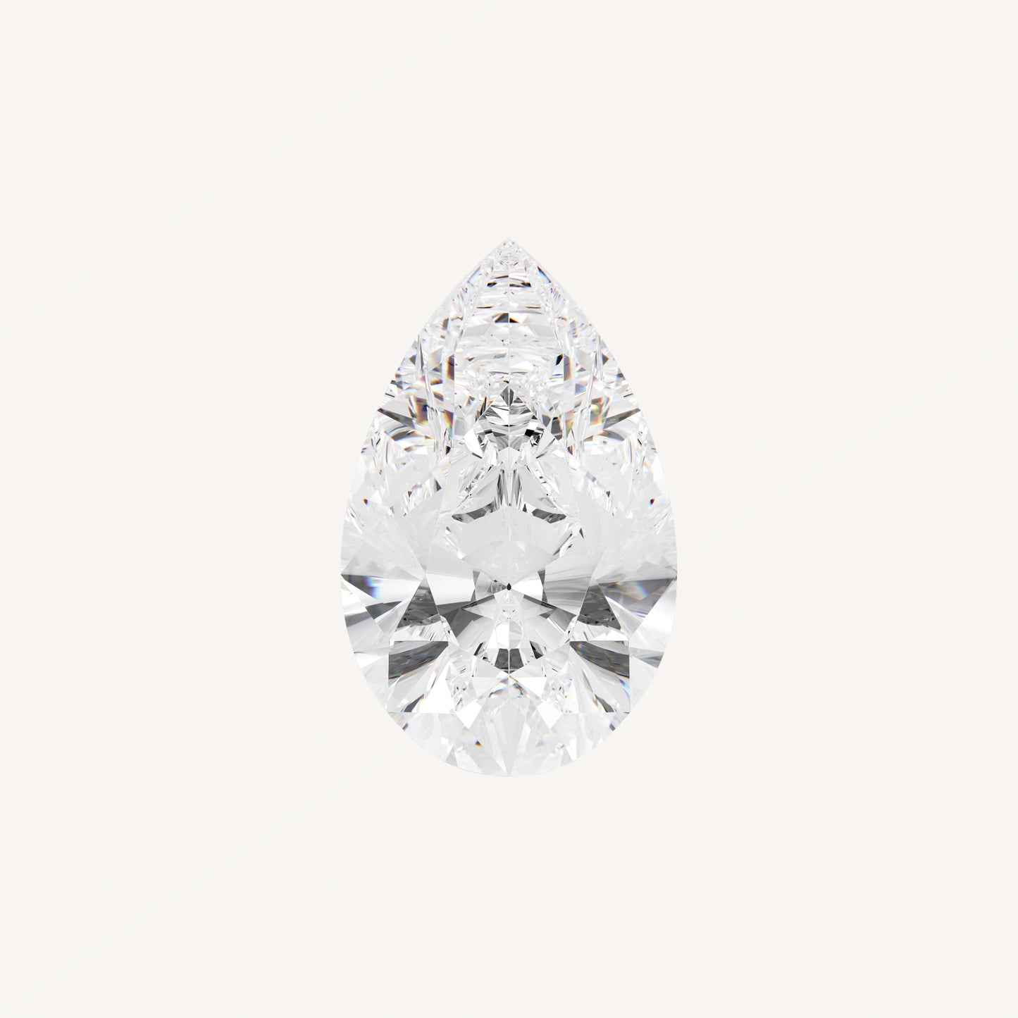 Pear 0.65 CT Natural Diamond