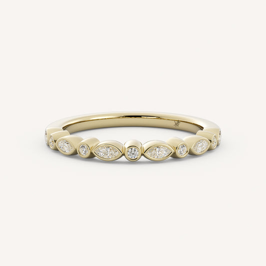 Betsy - 14K Yellow Gold - Natural Diamond